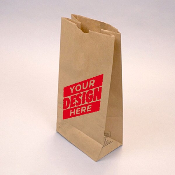 Custom-Printed Natural Kraft 16-lb